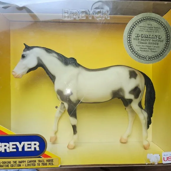 Breyer Domino Happy Canyon Trail Horse - paint, pinto CE - western - Picture 12 of 12